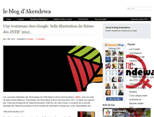 Tablet Screenshot of blog.akendewa.org